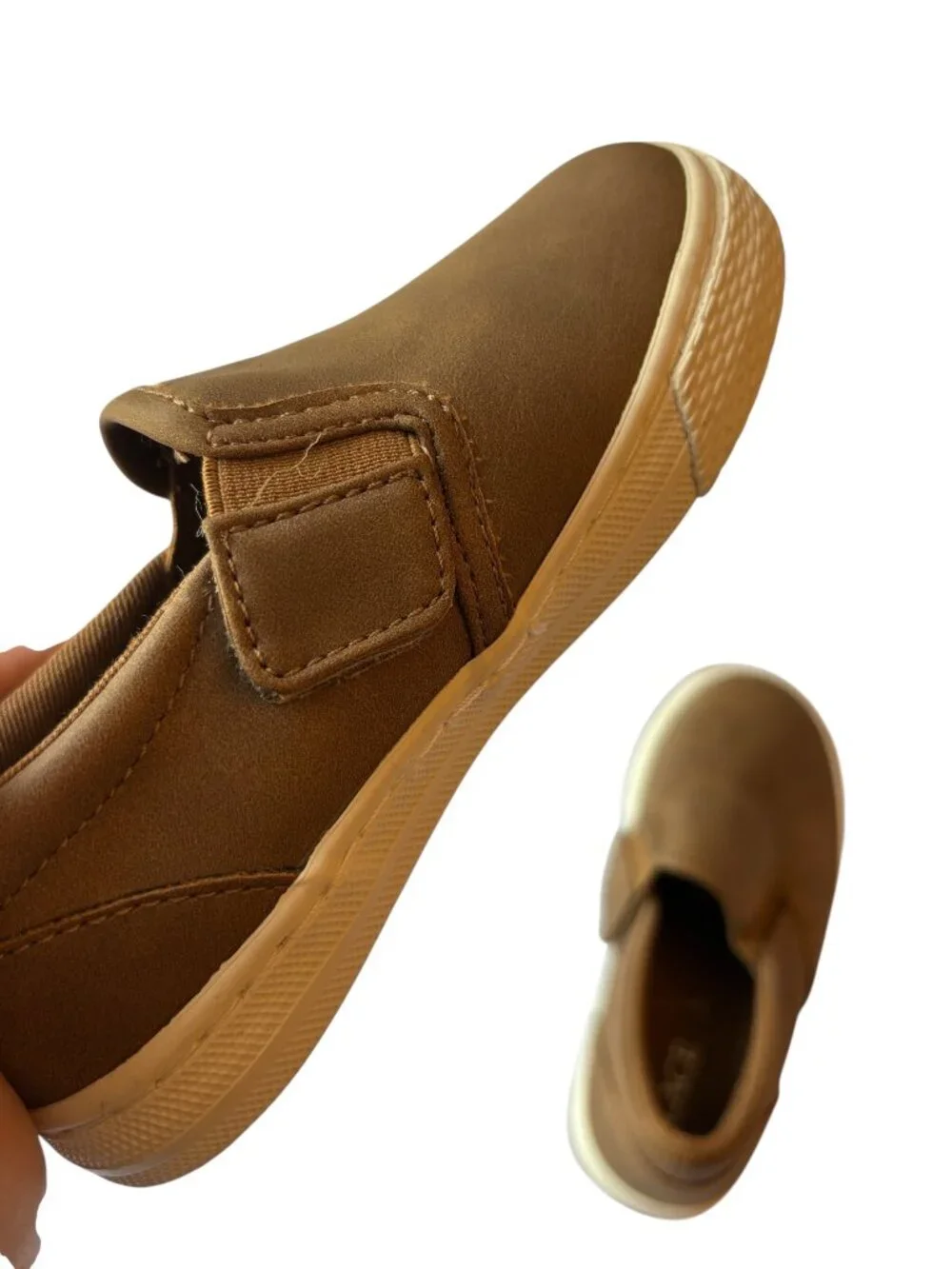 Boys Faux Leather Loafers Size 9 NWOT